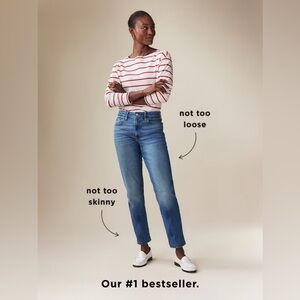 Old Navy Women’s Classic Blue High Rise OG Straight Leg Ankle Jeans- Size 4